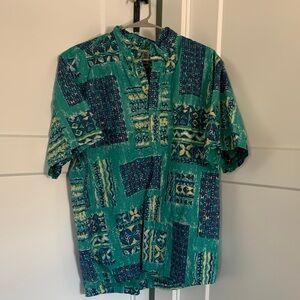 100% Cotton VINTAGE Hawaiiian Shirt Alfred Shaheen by reyn spooner